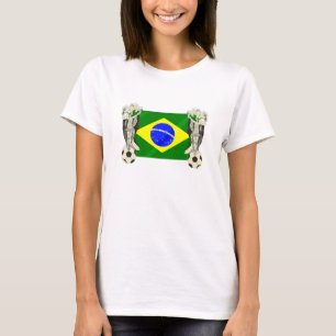 Brasilien-Fußball T-Shirt