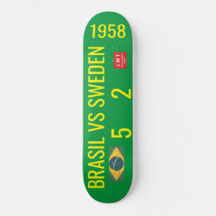BRASILIEN GEGEN SCHWEDEN Skateboard