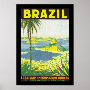 Brasilien (Grenze) Poster
