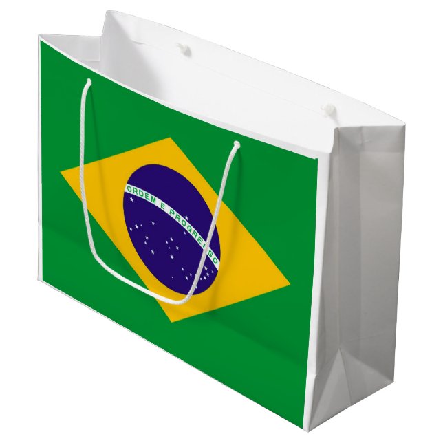 Brasilien Große Geschenktüte (Vorderseite Schrägansicht)