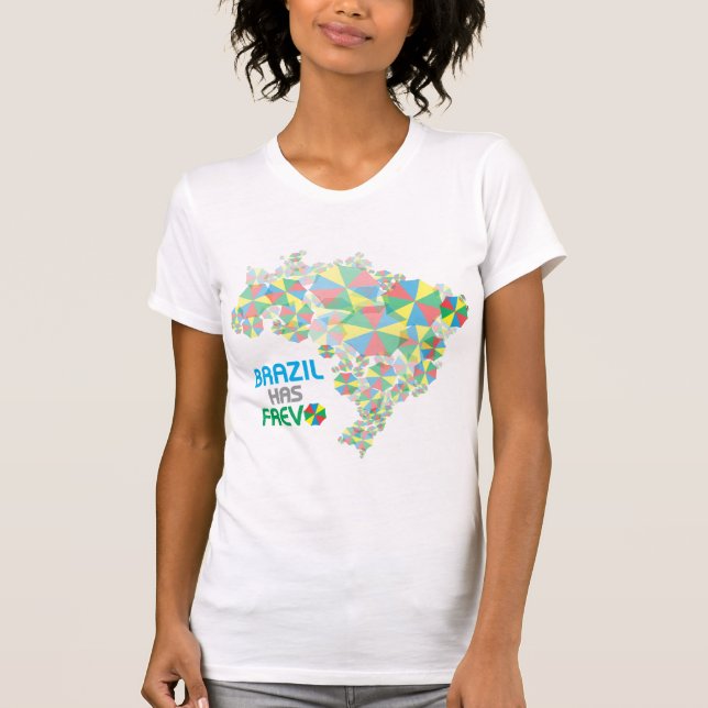 Brasilien hat Frevo T-Shirt (Vorderseite)