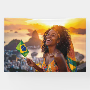 BRASILIEN - ICH LIEBE BRASILIEN BANNER
