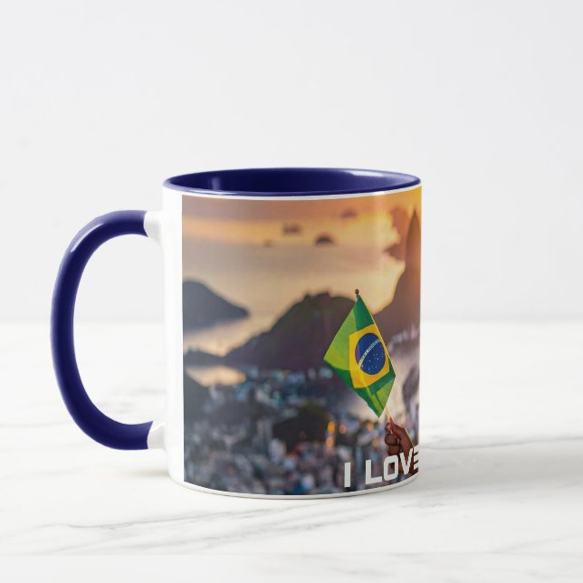 BRASILIEN - ICH LIEBE BRASILIEN TASSE (Links)