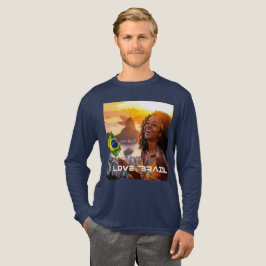 BRASILIEN - ICH LIEBE BRASILIEN Tri-Blend SHIRT