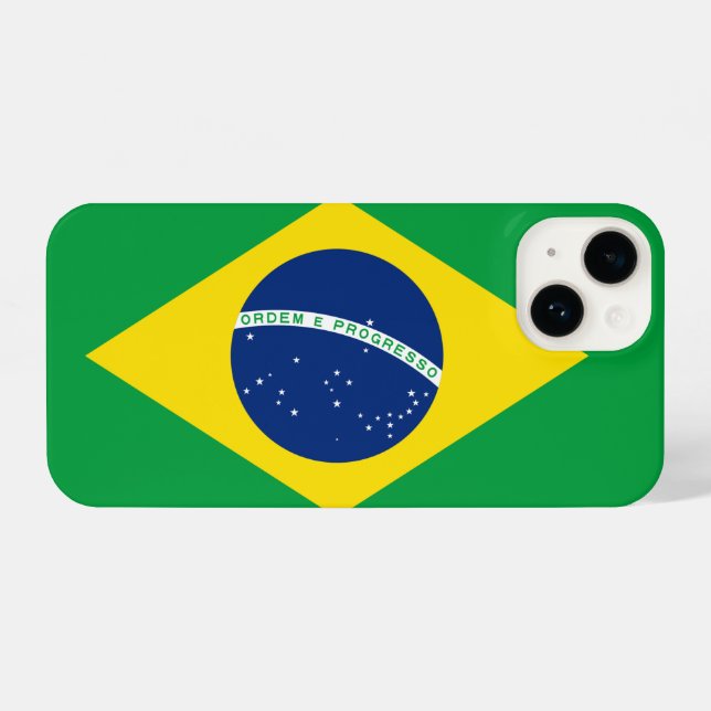 Brasilien iPhone Hülle (Rückseite (Horizontal))