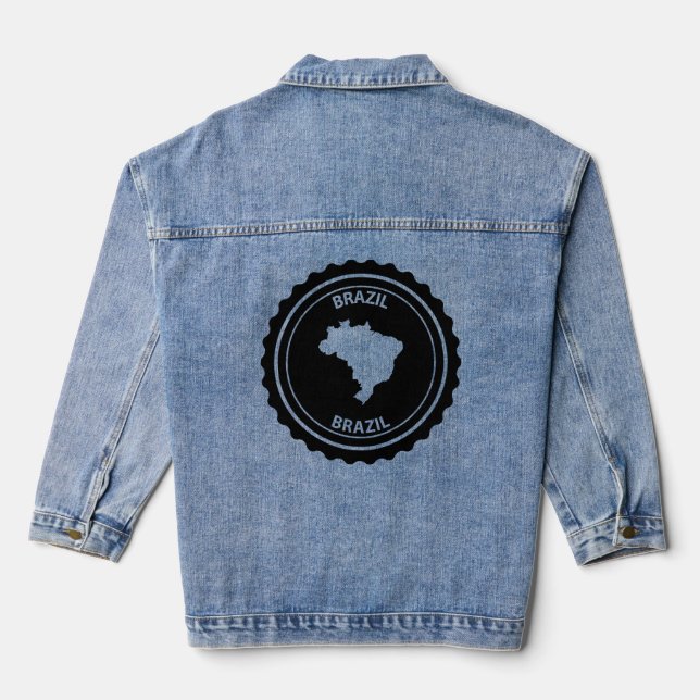 Brasilien Jeansjacke (Rückseite)