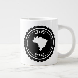 Brasilien Jumbo-Tasse