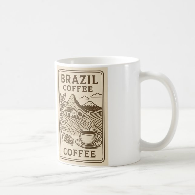 Brasilien Kaffeetasse (Rechts)