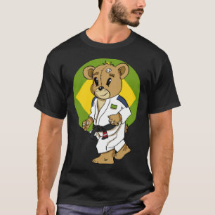 Brasilien Kampf Bär Brasilianisches Jiu Jitsu BJJ T-Shirt