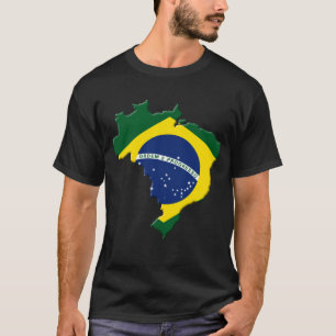 Brasilien-Karte T-Shirt