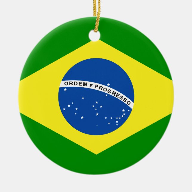 Brasilien Keramik Ornament (Vorne)