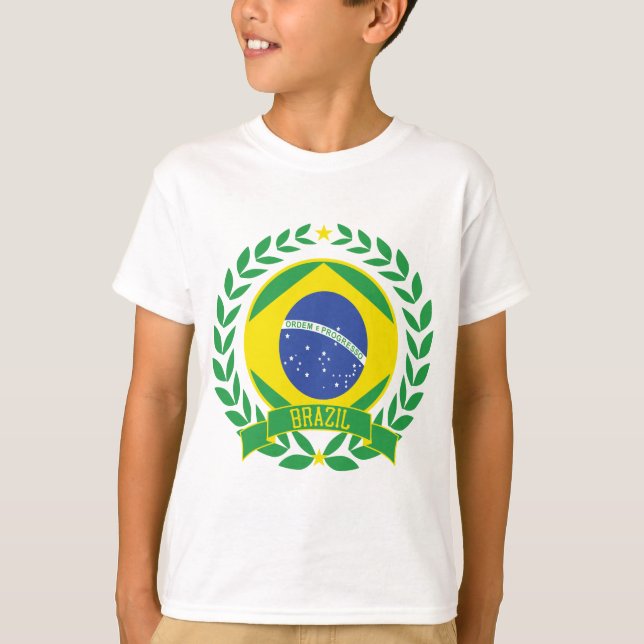 Brasilien-Kranz T-Shirt (Vorderseite)