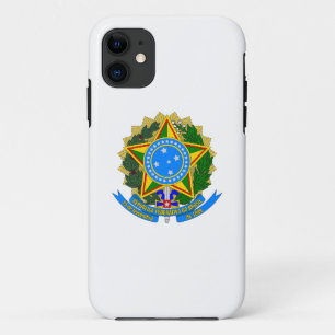 brasilien land wappen symbol emblem stern flagge Case-Mate iPhone hülle
