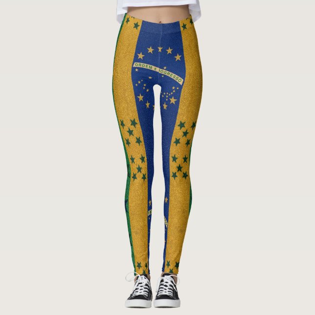 Brasilien Leggings (Vorderseite)
