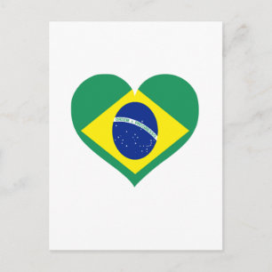Brasilien Liebe Postkarte