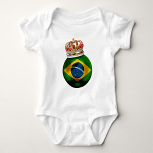 Brasilien-Meister Baby Strampler