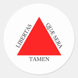 Brasilien Minas Gerais Hochwertige Flagge Runder Aufkleber