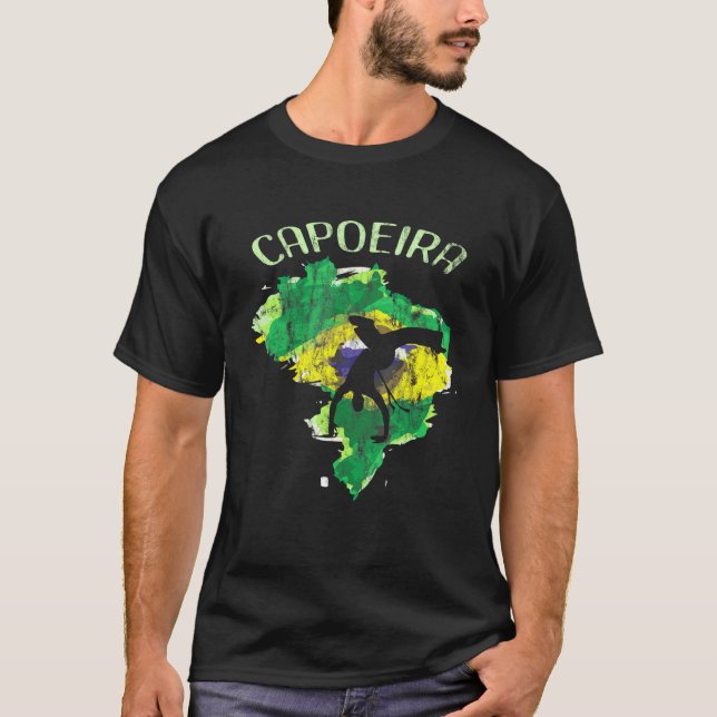 Brasilien Mixed Martial Arts Capoeira T-Shirt (Vorderseite)