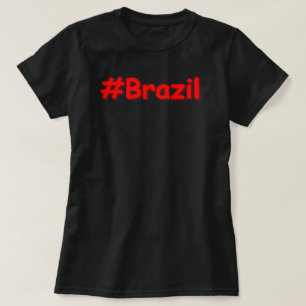 "#Brasilien" Niedliches Design. Jetzt kaufen T-Shirt