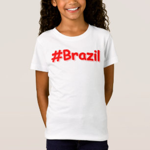 "#Brasilien" Niedliches Design. Jetzt kaufen T-Shirt