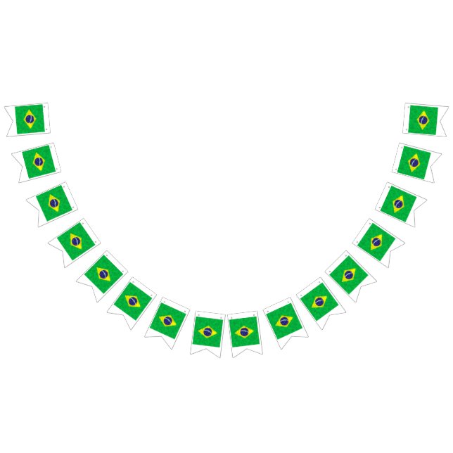 Brasilien Ölgemälde Zeichnend Wimpelkette (Alle)