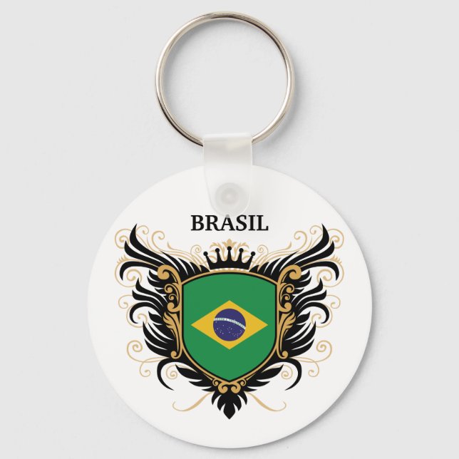 Brasilien [personalisieren] schlüsselanhänger (Vorderseite)