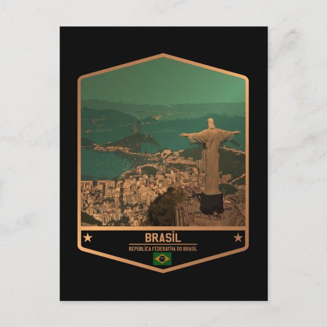 Brasilien Postkarte (Vorderseite)