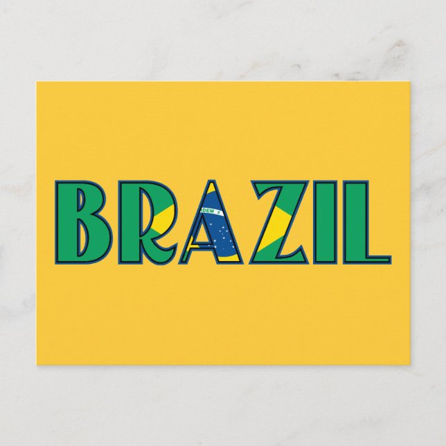 Brasilien Postkarte (Vorderseite)
