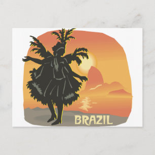 Brasilien Postkarte