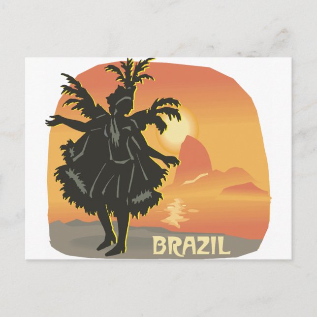 Brasilien Postkarte (Vorderseite)