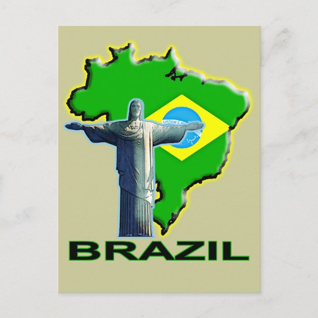 Brasilien Postkarte (Vorderseite)