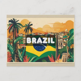 Brasilien Reisegedächtnis Postkarte