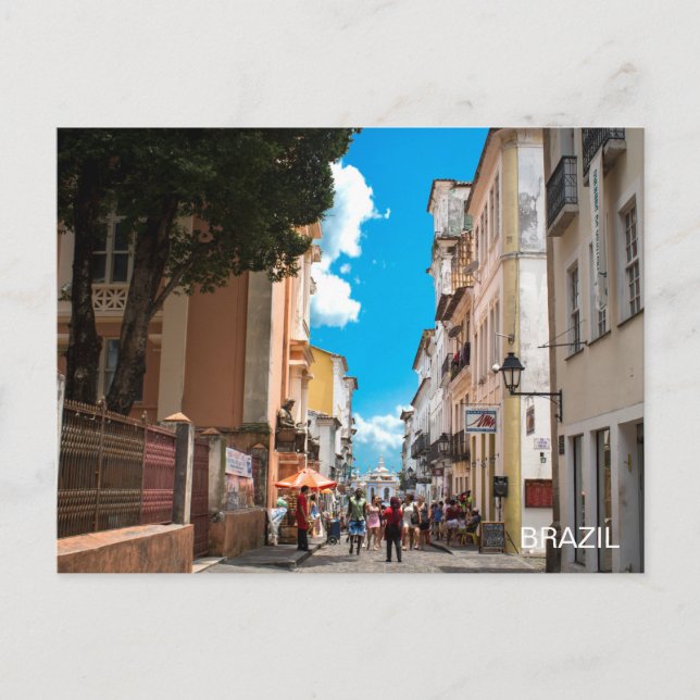 Brasilien Reisen Postkarte (Vorderseite)