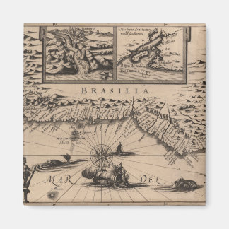 Brasilien, Reys-Boeck ,(1624) Magnet