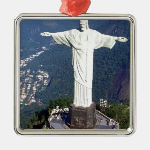 Brasilien Rio de Janeiro Jesus (neu) (St.K) Silbernes Ornament