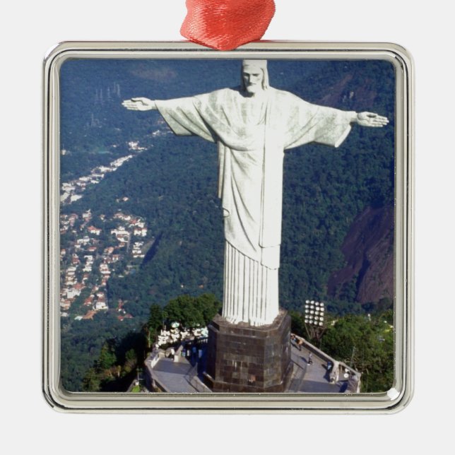 Brasilien Rio de Janeiro Jesus (neu) (St.K) Silbernes Ornament (Vorne)