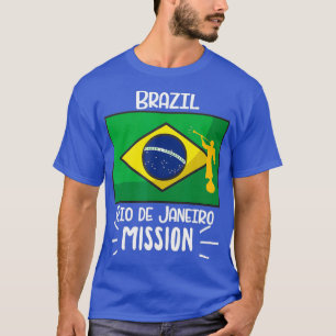 Brasilien Rio de Janeiro North Mormon LDS Mission T-Shirt