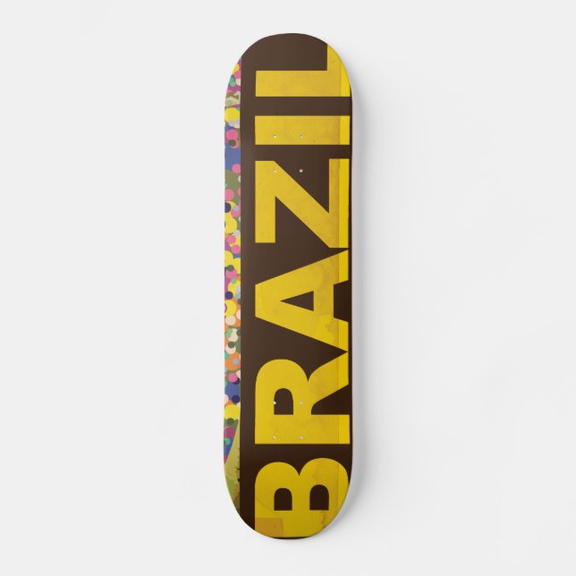 Brasilien - Rio De Janeiro Skateboard (Vorderseite)