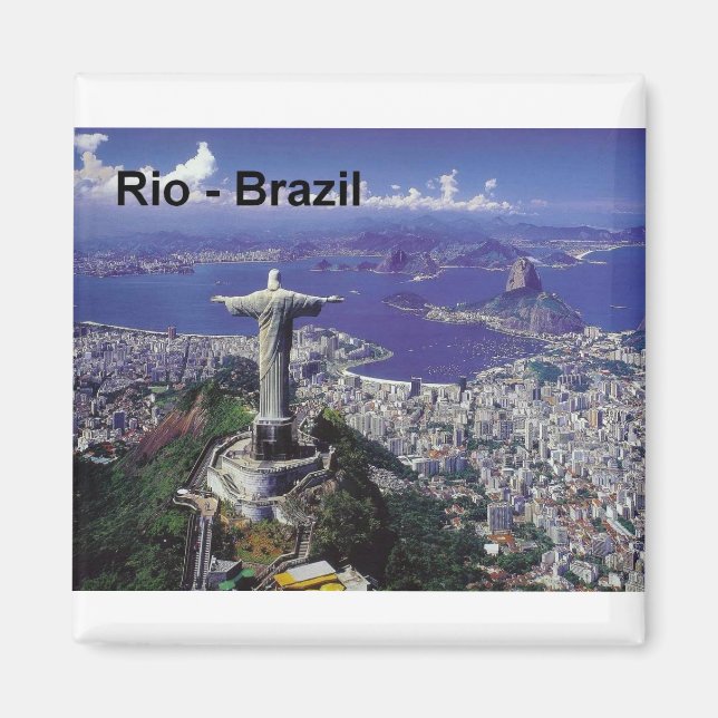 Brasilien Rio De Janeiro (St.K.) Magnet (Vorne)