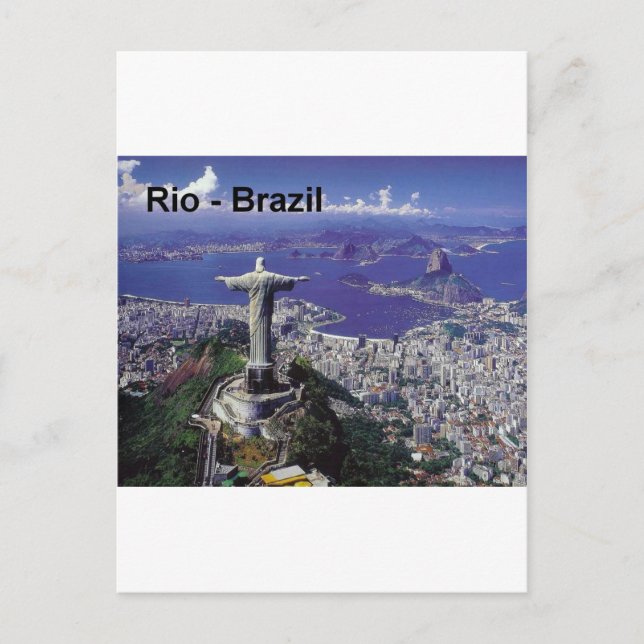 Brasilien Rio De Janeiro (St.K.) Postkarte (Vorderseite)