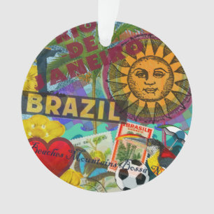 Brasilien Rio de Janiero Sun Reisen Farbenfrohe Ku Ornament