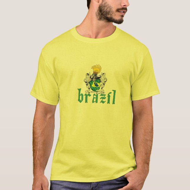 Brasilien-Schild 2side T-Shirt (Vorderseite)