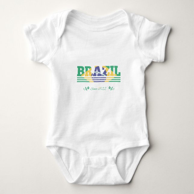 BRASILIEN seit 1822 Baby Strampler (Vorderseite)