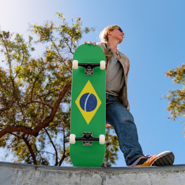 Brasilien Skateboard (Außen 1)
