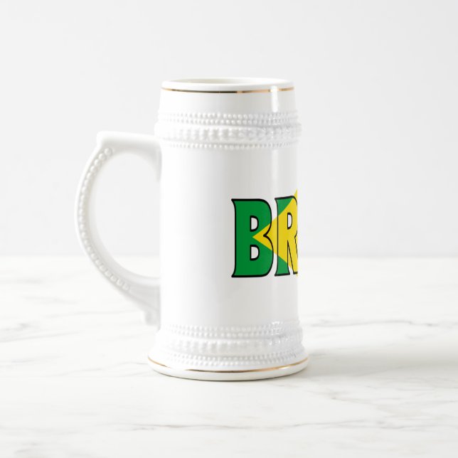 Brasilien Stein Bierglas (Links)