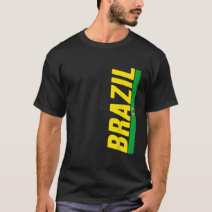 Brasilien T Shirt Brasilianische Flagge Brasilien