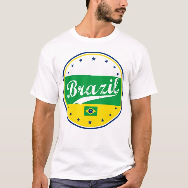 Brasilien, T - Shirt Brasilien (Vorderseite)