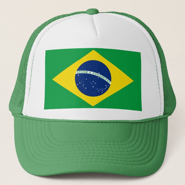 Brasilien Truckerkappe (Vorderseite)
