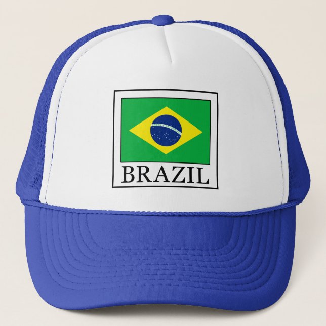 Brasilien Truckerkappe (Vorderseite)