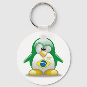 Brasilien Tux Schlüsselanhänger